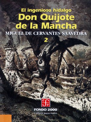 cover image of El ingenioso hidalgo don Quijote de la Mancha, 2